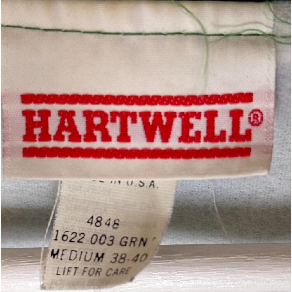 Vintage John Deere Greenline Supply Inc. Green Jacket Hartwell Medium 38-40 - Picture 4 of 5
